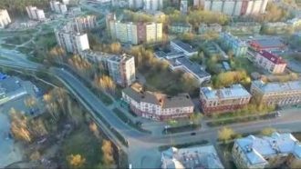 Новоуральск с высоты птичьего полета.