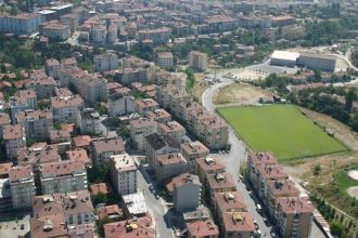 Панорама г. Карабюк.