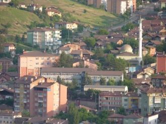 Один из кварталов города Карабюк.