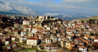 Карабюк с высоты.