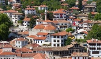 Карабюк с высоты птичьего полета.