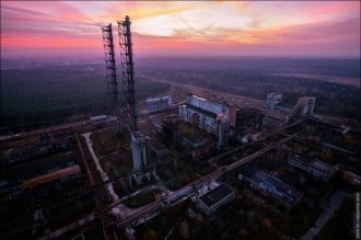 Воскресенск с высоты