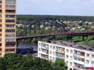 Воскресенск с высоты