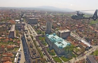 Крушевац с высоты птичьего полета.