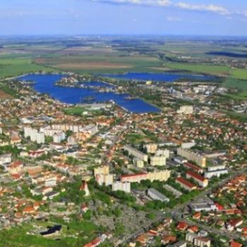 Город&nbsp;Сенец с высоты