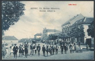Старые виды города Сенец