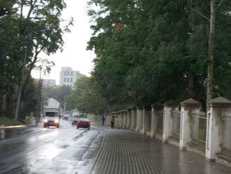 Улица в Плунге.