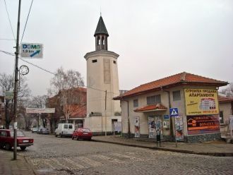 Улица в центре Карлово.