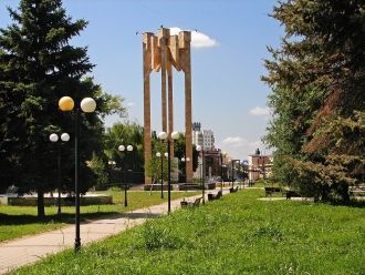 Георгиевск. Стелла на Горийской.