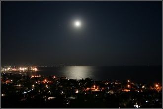 Ночной город Азов