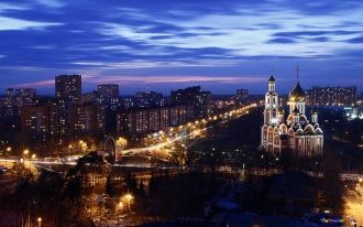 Одинцово с высоты