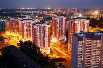 Ночной вид Одинцово