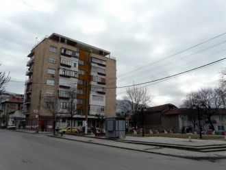 Одна из улиц в Дупнице.
