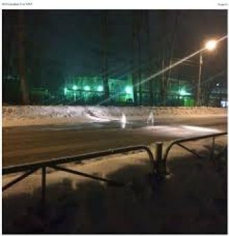 Краснокамск ночью.