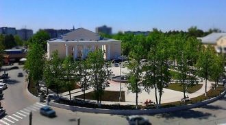 Краснокамск с высоты птичьего полета.