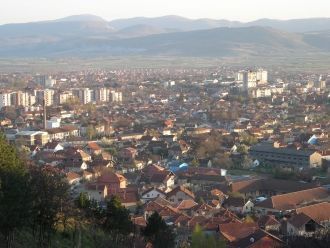 Вид на город Пирот