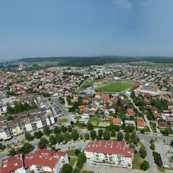 Запрешич с высоты.