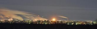 Заринск ночью.