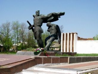 Раненый солдат, Новошахтинск.