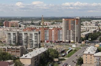 Вид на город Копейск