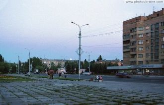 Центральная улица города.