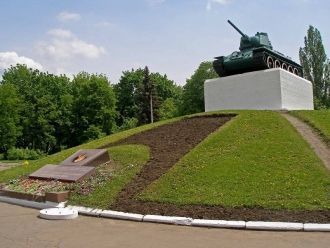 Танк Т-34, Горловка.