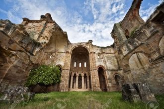 Руины монастыря. Самора. Испания.