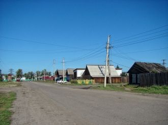 На улицах города Нижнеудинск, Иркутская 