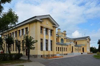 Железнодорожная станция Гулбене.
