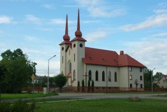 Католическая церковь. Гулбене.