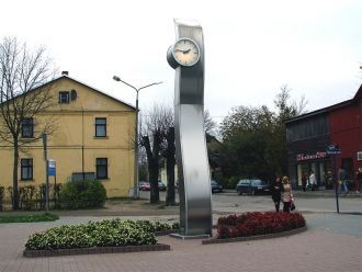 Городские часы.