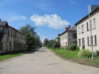 Улица в г. Гулбене.