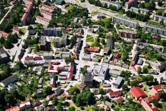 Талси с высоты птичьего полета.