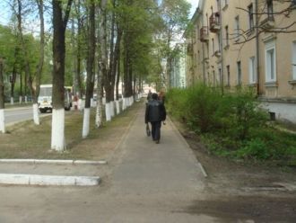 Выкса, ул. Островского.