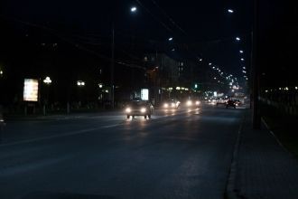 Ночной город Ушарал.