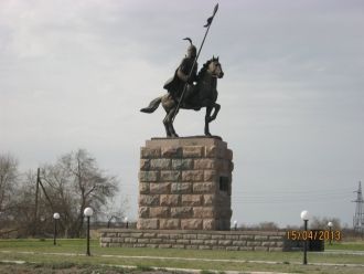 Достопримечательность города Ушарал.