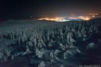 Качканар ночью.