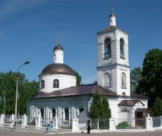 Тихвинская церковь в Среднем