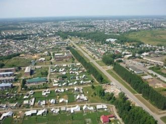Город Электросталь с высоты