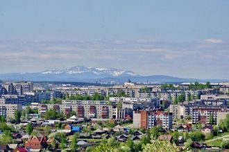 Краснотурьинск с высоты.