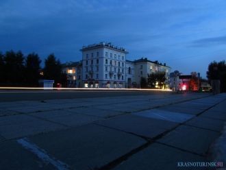 Краснотурьинск ночью.