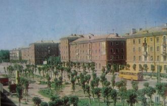 Улица Горького - историческое изображени
