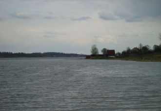 Кольчугинское водохранилище на реке Пекш