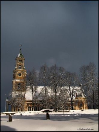 Зимний Алуксне.&nbsp;