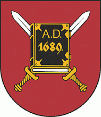 Алуксне (Латвия), герб.