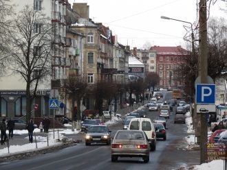 Улица в г. Советск.