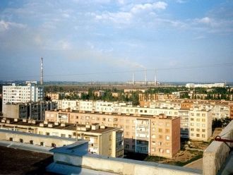 Панорама города Днестровск.