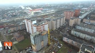 Павловский Посад с высоты.