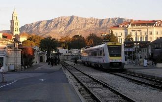 Одна из улиц города. 