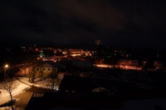 Ночной г. Икшкиле.